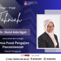 TAHNIAH! kepada Staf atas Pelantikan sebagai Ketua Pusat Pengajian